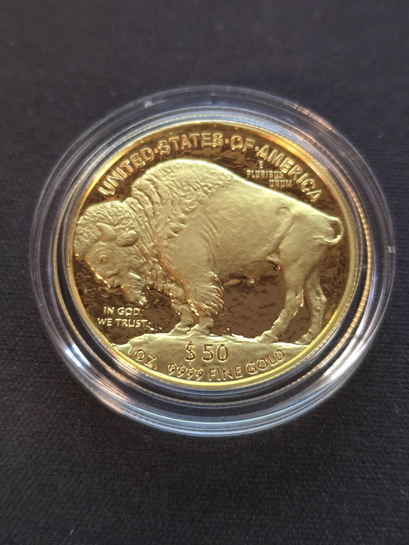 1 oz Proof Gold Buffalo – 2006 Reverse