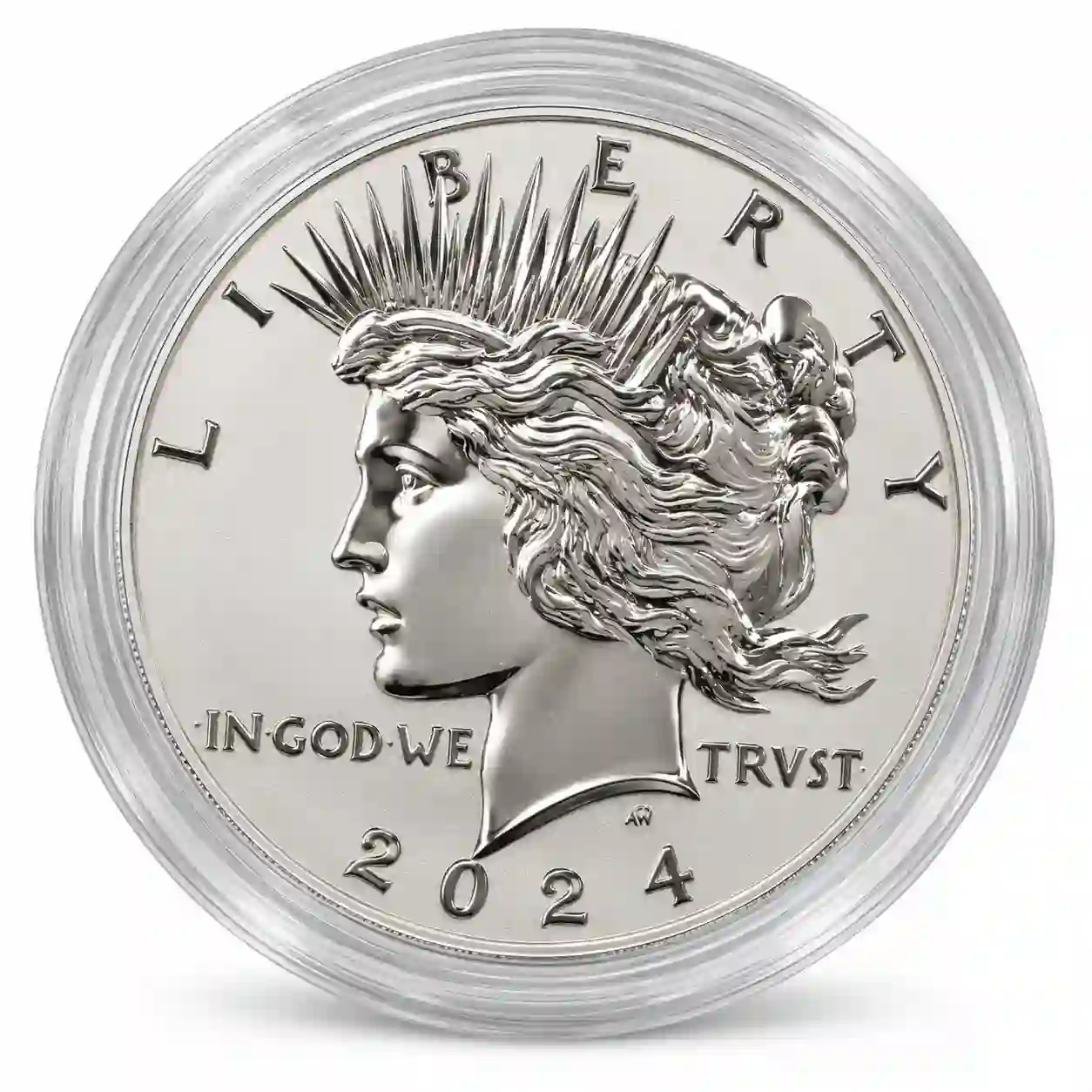 2024 Morgan & Peace Dollar Reverse Proof 2-Coin Set Peace Dollar